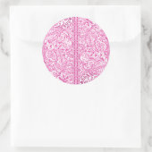 Sticker Rond Passion de Paisley (Sac)