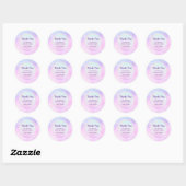 Sticker Rond Pastel Iridescente Starry Parties scintillant Gala (Feuille)