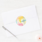 Sticker Rond Pastel Luxe I (Enveloppe)