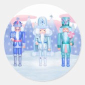 Sticker Rond Pastel Nutcracker Kings (Devant)