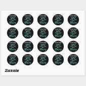 Sticker Rond Pasteur Are Special But A Pasteur (Feuille)