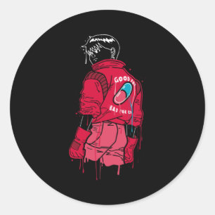 Sticker Rond patch de pilule akira