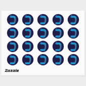 Sticker Rond Pâte (Feuille)