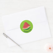 Sticker Rond Pâte de melon (Enveloppe)