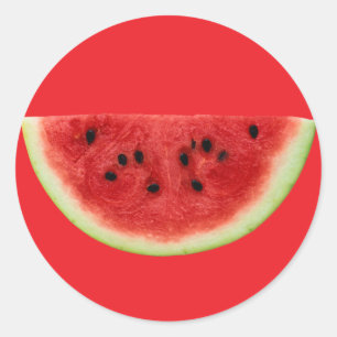 Sticker Rond Pâte de pastèque