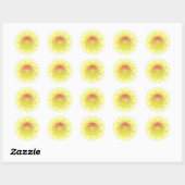 Sticker Rond Patience4 (Feuille)