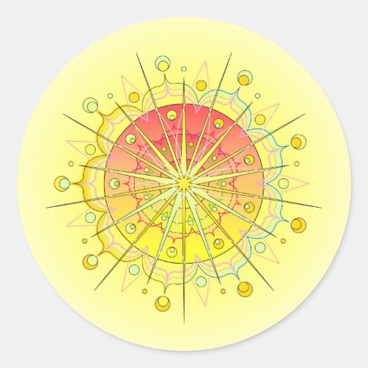 Sticker Rond Patience4 (Devant)