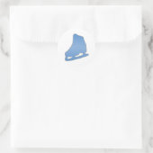 Sticker Rond Patinage en bleu (Sac)