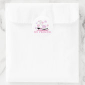 Sticker Rond Patinage Princess (Sac)