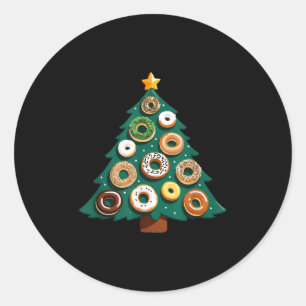 Sticker Rond Pâtisserie et boulangerie de petit-déjeuner du mat