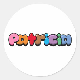 Sticker Rond Patricia