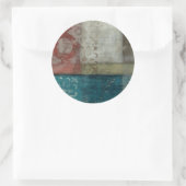 Sticker Rond Patrimoine Abstrait I (Sac)