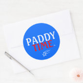 Sticker Rond Patriot Paddy (Enveloppe)