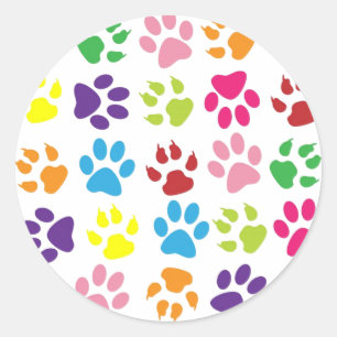 Sticker Rond patte
