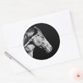 Sticker Rond patte de cheval (Enveloppe)