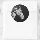 Sticker Rond patte de cheval (Sac)