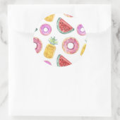 Sticker Rond Pattern (Sac)