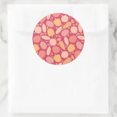 Sticker Rond Pattern de Colorful (Sac)
