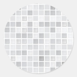 Sticker Rond Pattern de Gray Tiles