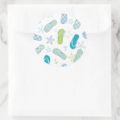 Sticker Rond Patters à bascule (Sac)