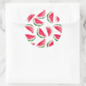Sticker Rond Patters de Cute Pineapple et Watermelon (Sac)