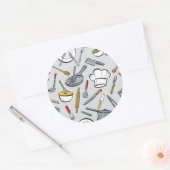 Sticker Rond Patters de Kitchen Tool (Enveloppe)
