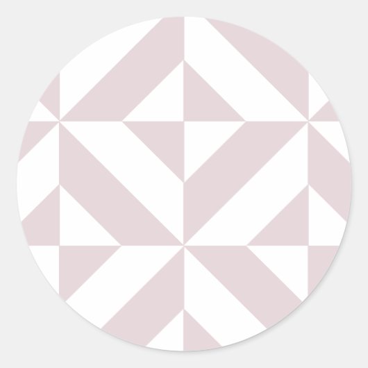 Sticker Rond Patters de Lilac Purple (Devant)