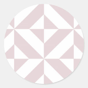 Sticker Rond Patters de Lilac Purple