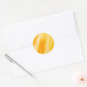 Sticker Rond Patters de Yellow (Enveloppe)