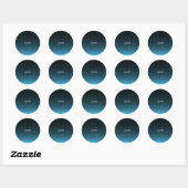 Sticker Rond Patters Thunder_Cove (Feuille)