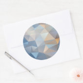 Sticker Rond Patters triangulaires (Enveloppe)