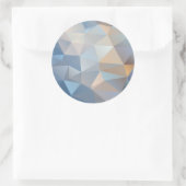 Sticker Rond Patters triangulaires (Sac)