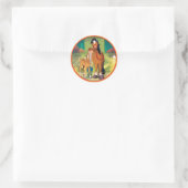 Sticker Rond Patti & Pokey (Sac)