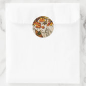Sticker Rond Paul Cezanne Pomples Oranges Impressionnisme (Sac)