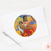 Sticker Rond Paul Gauguin - Quand Vous Marierez-Vous ? (Enveloppe)