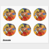 Sticker Rond Paul Gauguin - Quand Vous Marierez-Vous ? (Feuille)