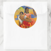 Sticker Rond Paul Gauguin - Quand Vous Marierez-Vous ? (Sac)