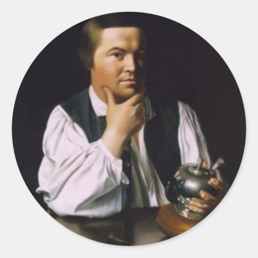 Sticker Rond Paul Revere (Devant)