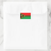 Sticker Rond pavillon de Vanuatu (Sac)