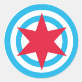 Sticker Rond Pavillon Round Chicago (Devant)