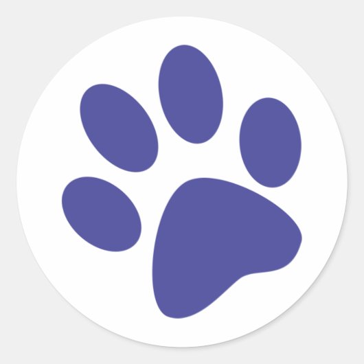 Sticker Rond Paw (Devant)