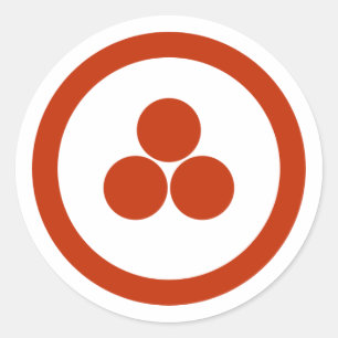 Sticker Rond Pax Cultura stationnaire