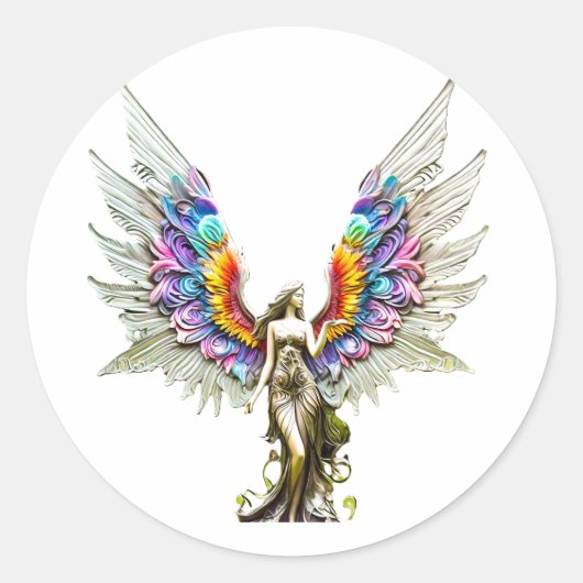 Sticker Rond Paxia WindchuperFairy (Devant)
