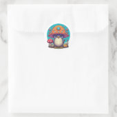 Sticker Rond Paxillus Penguin (Sac)