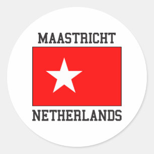 Sticker Rond Pays-Bas de Maastricht