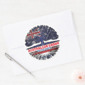 Sticker Rond Pays-Bas Dutch Australian Australia Tree Rots (Enveloppe)