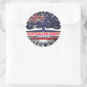 Sticker Rond Pays-Bas Dutch Australian Australia Tree Rots (Sac)