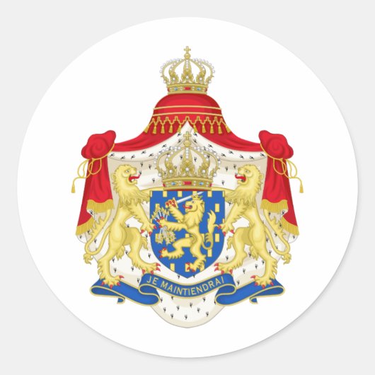 Sticker Rond Pays-Bas NL (Devant)