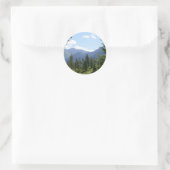Sticker Rond Paysage du Montana (Sac)