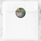 Sticker Rond Paysage naturel (Sac)